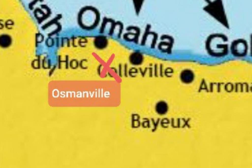 Loft Proche Des Plages Et Sites Du Debarquement Osmanville 外观 照片